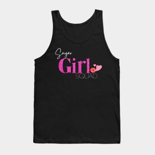 Sugar Girl Squad | Word Text Tank Top